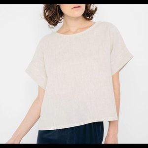 Elizabeth Suzann Georgia tee midweight linen